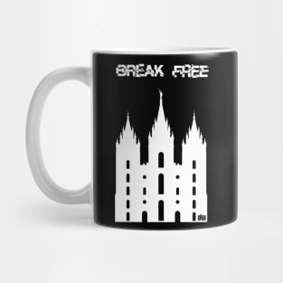Break Free White Mug